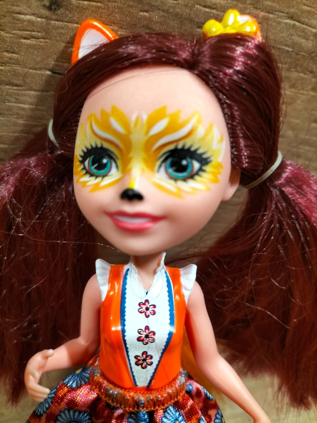 Doll No. T718: Felicity Fox Enchantimals Mattel fox - 15 cm