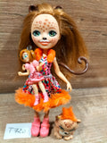 Doll No. T720: Cherish Cheetah Enchantimals Mattel - 15 cm