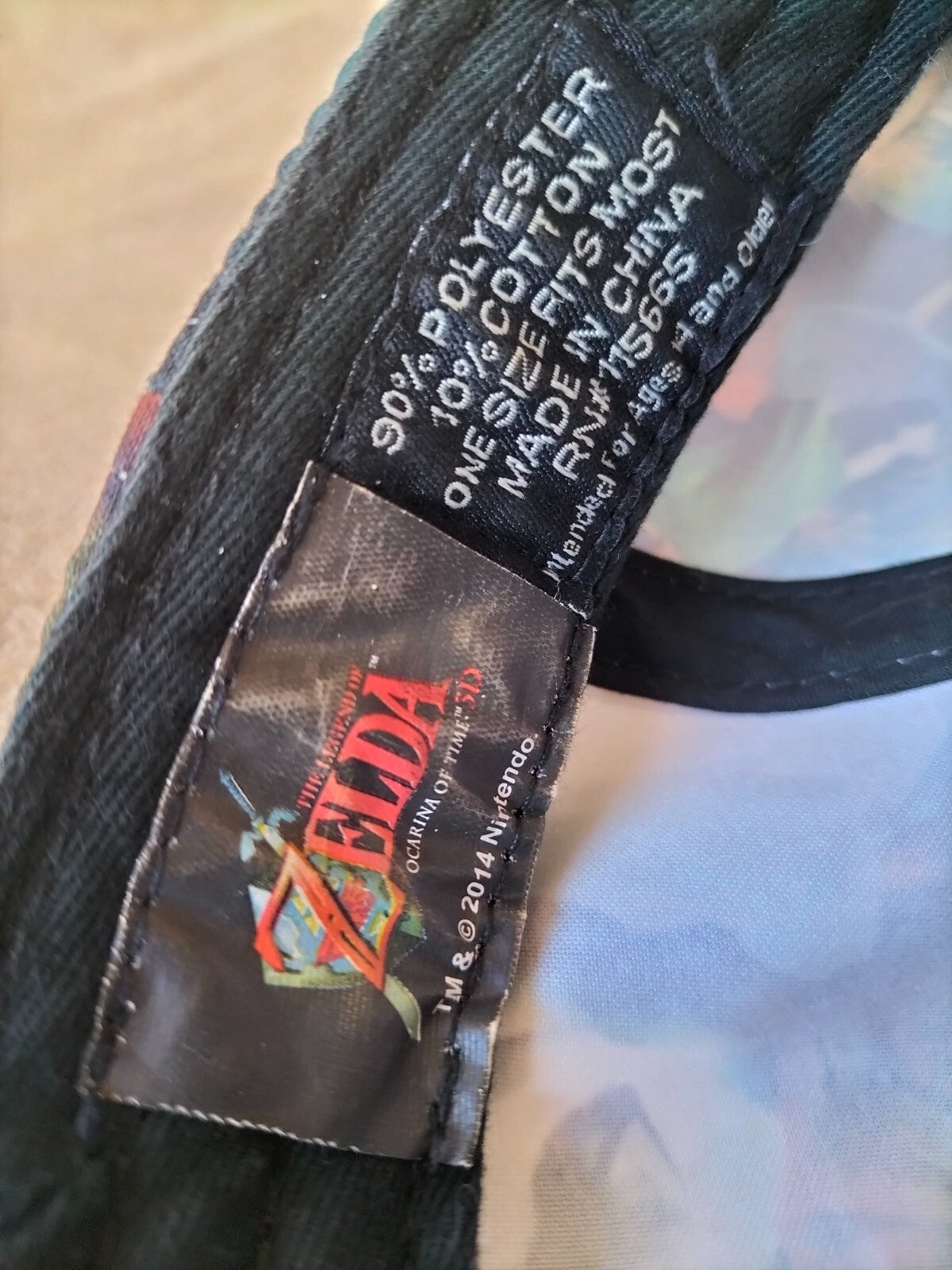 ZELDA Ocarina of Time Cap - Size 14 years and up