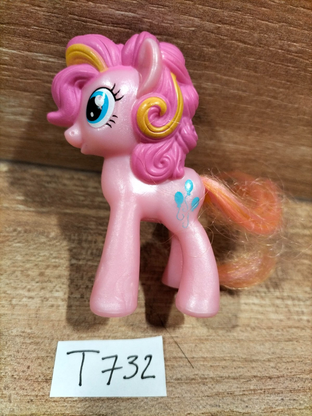 MY LITTLE PONY T732 My little pony Pinkie pie McDonald's 7 cm 2014