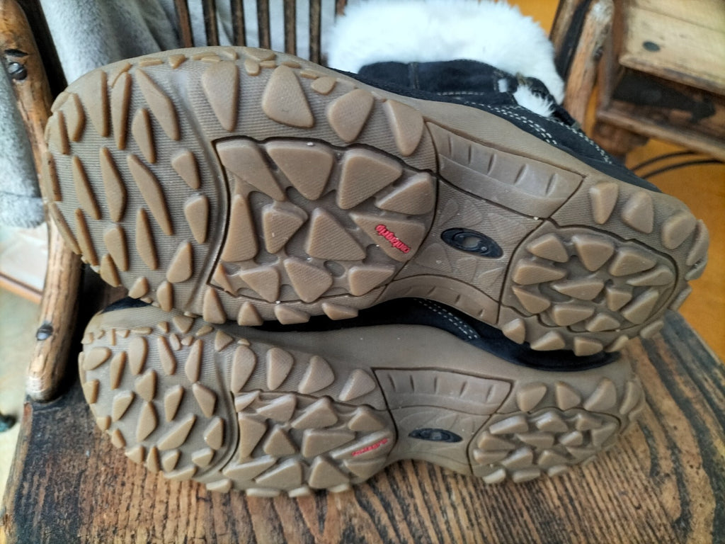 Salomon LHASA Women's Suede Winter Boots, Size 37 (Rare)