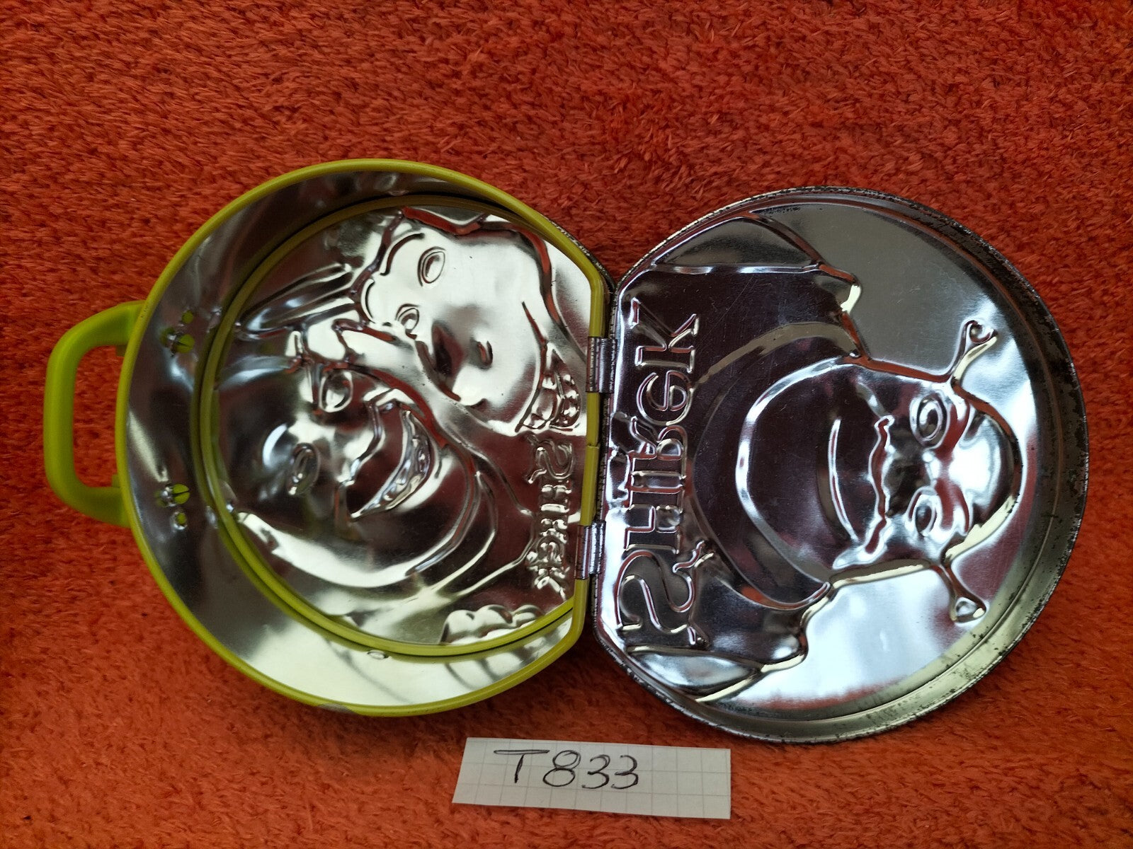 T833 Figurine: Shrek Dreamworks Metal Lunchbox 15x20cm