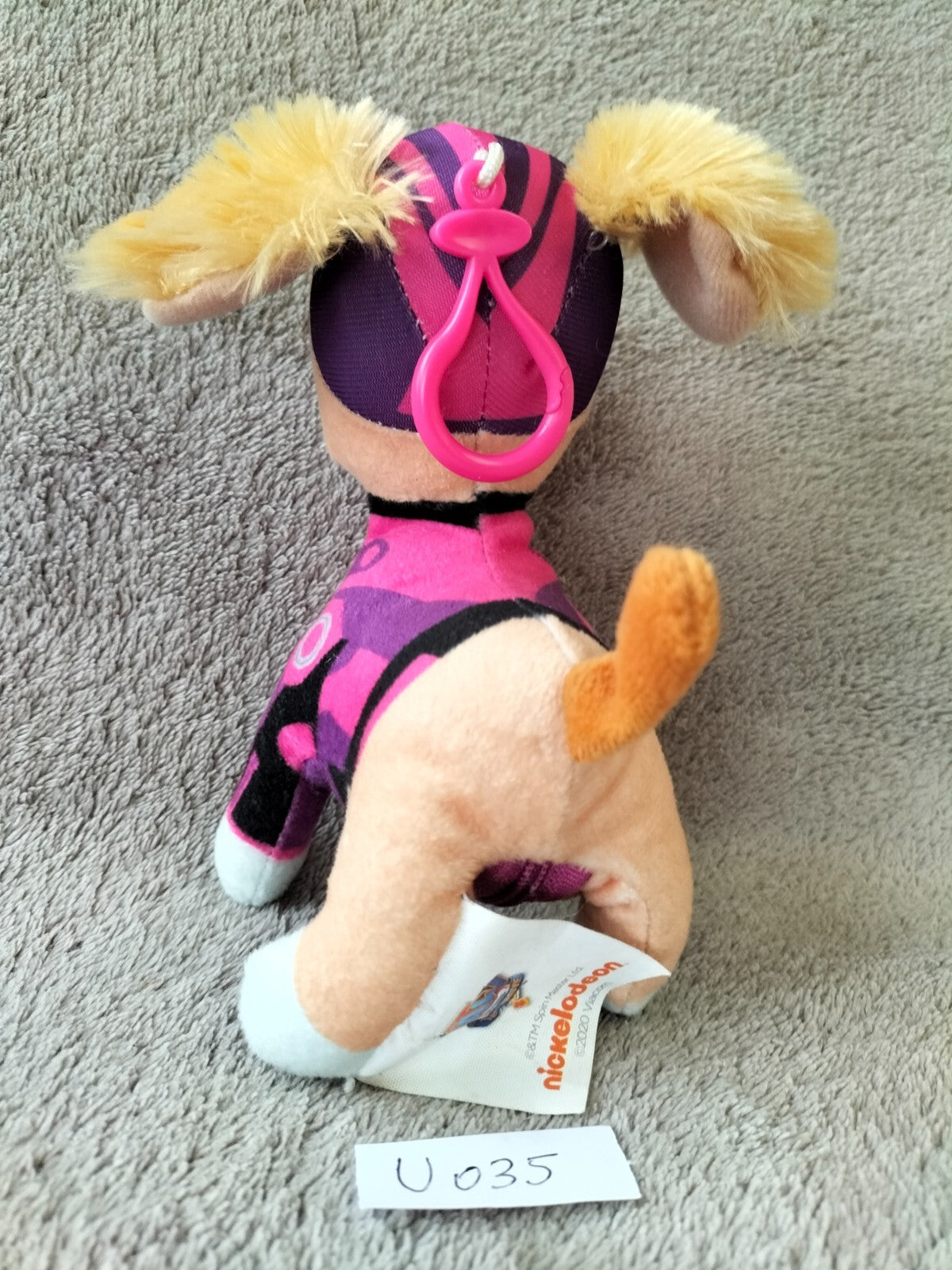 Plush toy #U035: Stella the Dog Keychain PAW Patrol 15cm Nickelodeon 2020