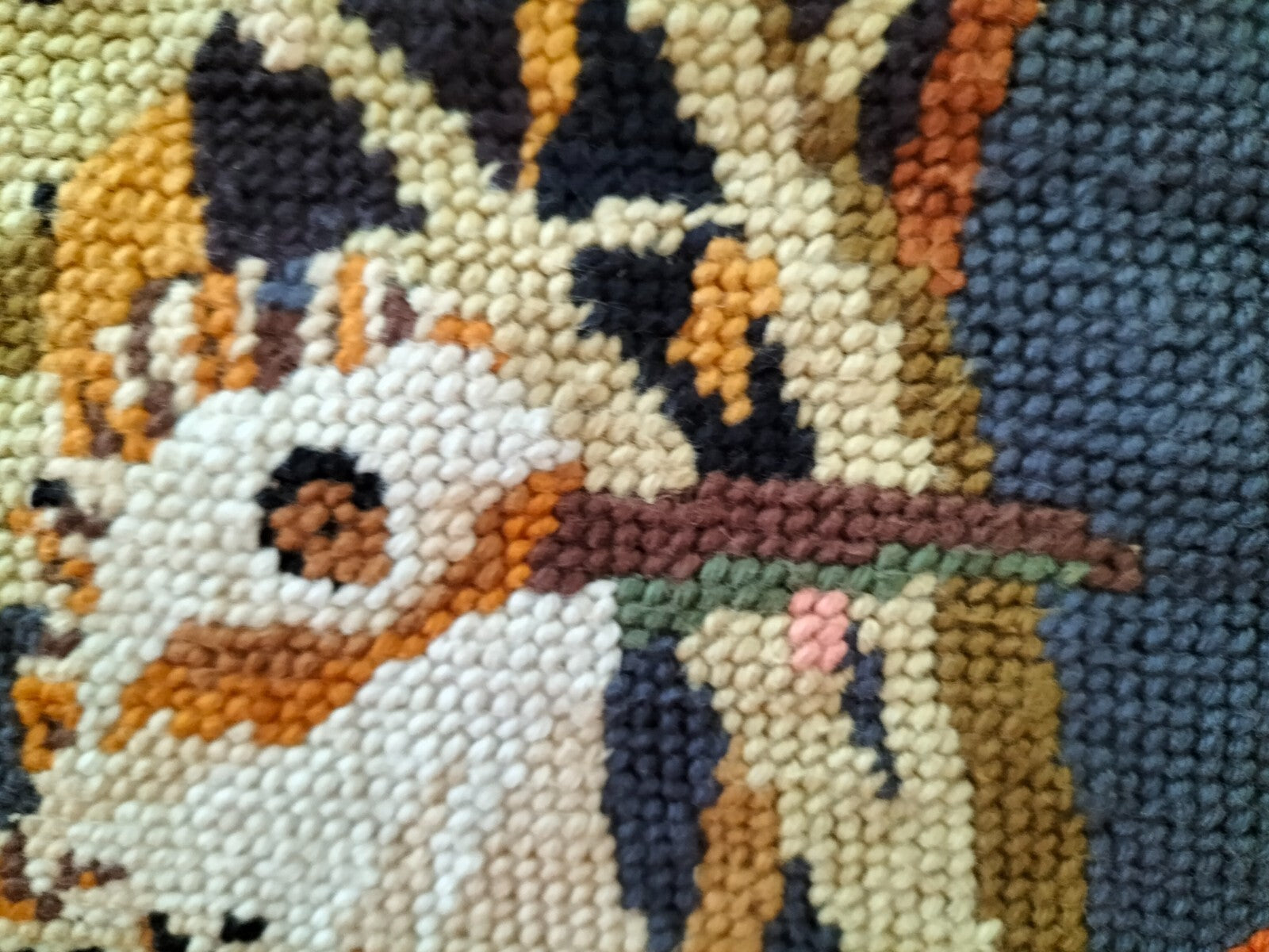 Cross stitch embroidery pattern no. T893 - 46x60cm Bird landscape