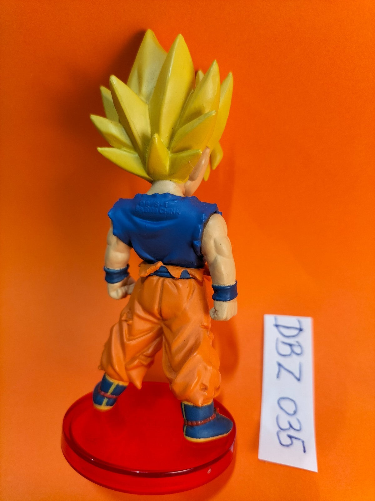 Figure DBZ 035: Goku - 9cm China 2009 Dragonball Bandai
