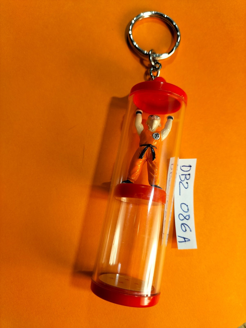 DBZ Figurine 086A: Magnetic Krillin Keychain 8cm B/S.TA 1999 Dragonball Z