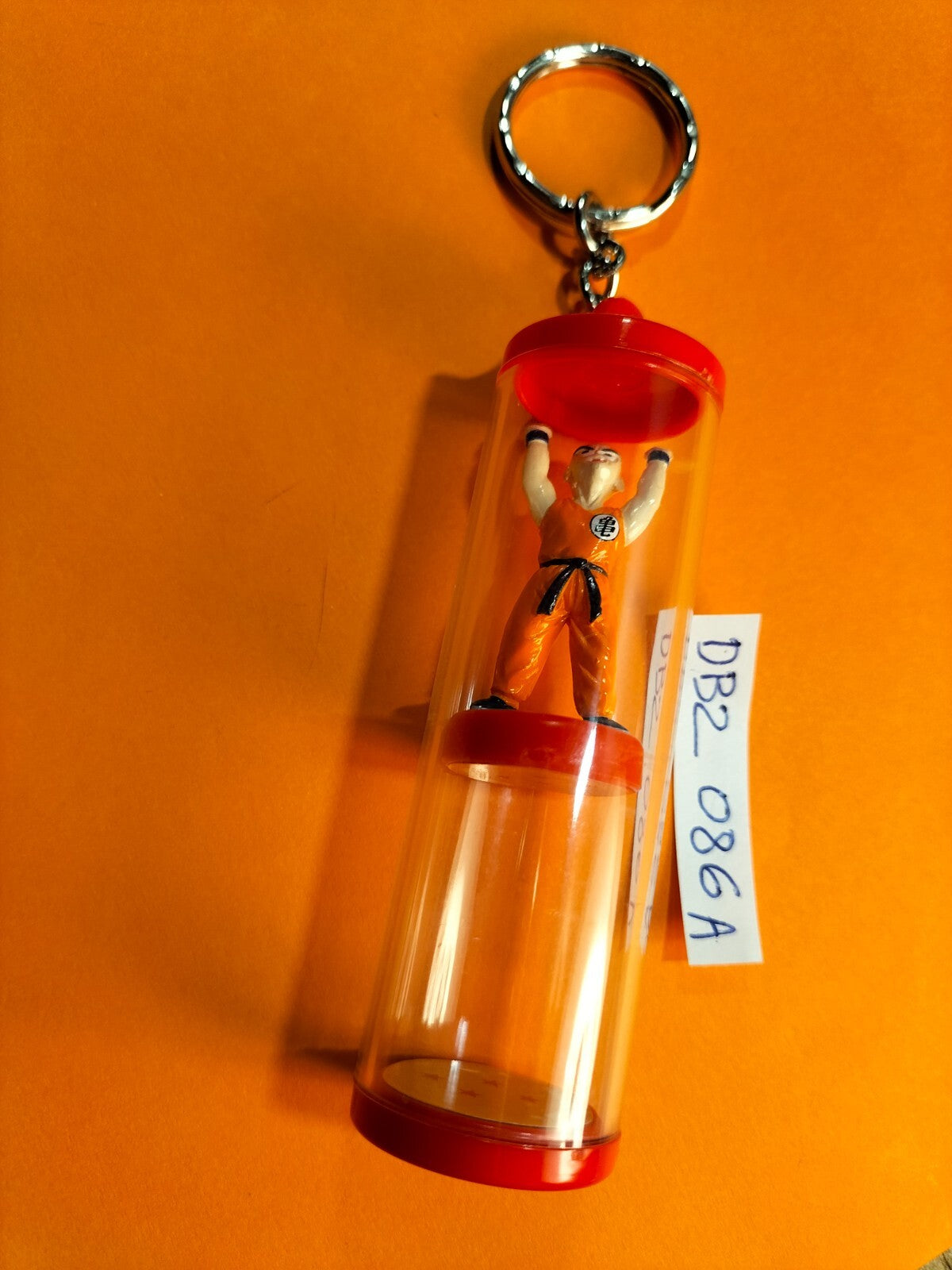 DBZ Figurine 086A: Magnetic Krillin Keychain 8cm B/S.TA 1999 Dragonball Z