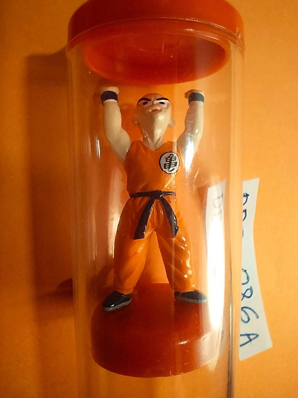 DBZ Figurine 086A: Magnetic Krillin Keychain 8cm B/S.TA 1999 Dragonball Z