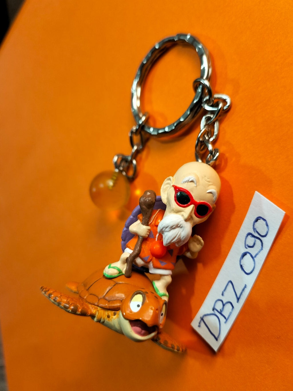 DBZ 090 Figurine: Master Roshi Keychain 5cm Dragon Ball Banpresto BP2004 China
