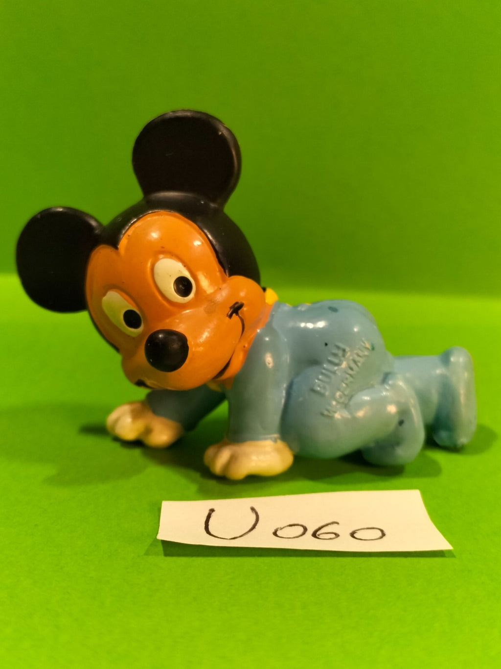 Figurine U060/U818: Mickey baby 5cm Bully 1985 W.Germany Disney baby