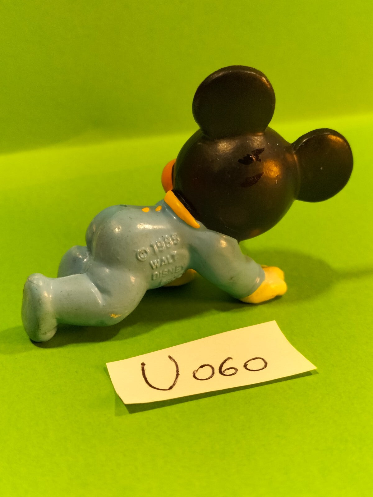 Figurine U060/U818: Mickey baby 5cm Bully 1985 W.Germany Disney baby