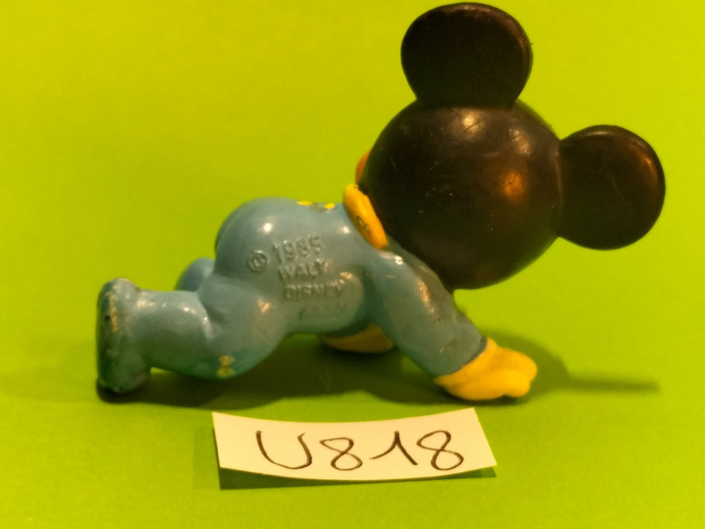 Figurine U060/U818: Mickey baby 5cm Bully 1985 W.Germany Disney baby
