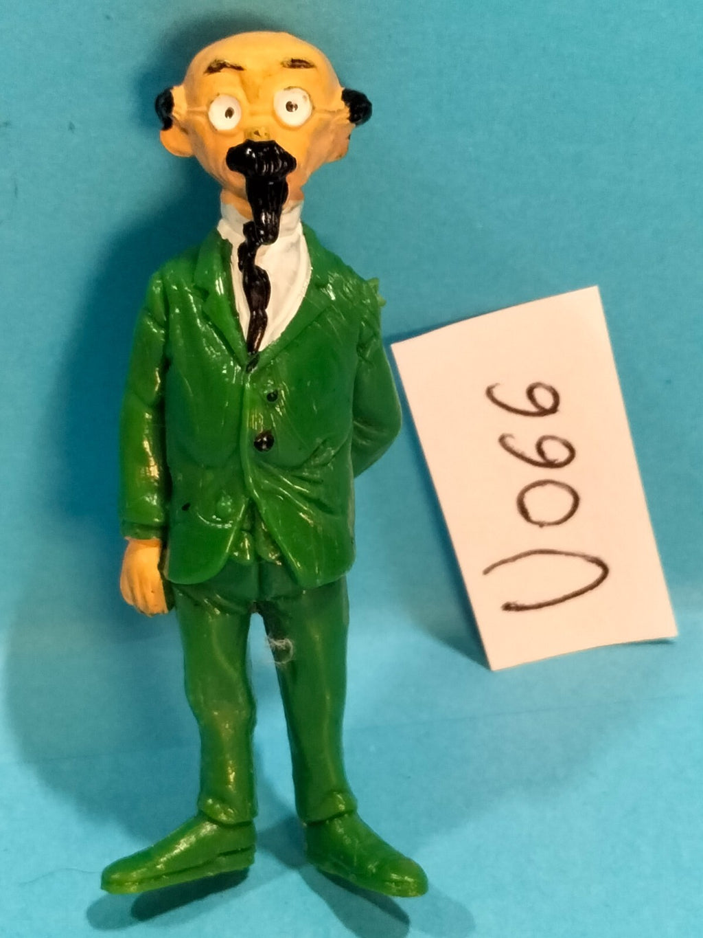 Figurine U066: Professor Calculus Tintin 5.5cm Esso Belvision 1973