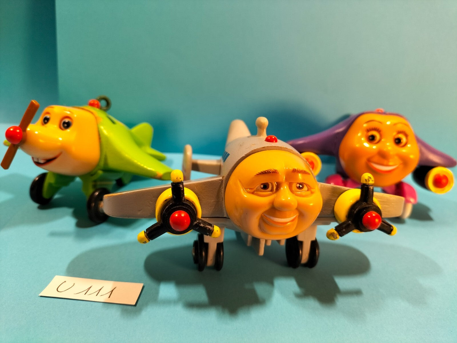 Figurine U111: Lot 3 planes Jay Jay The jet plane 2002 - 13cm