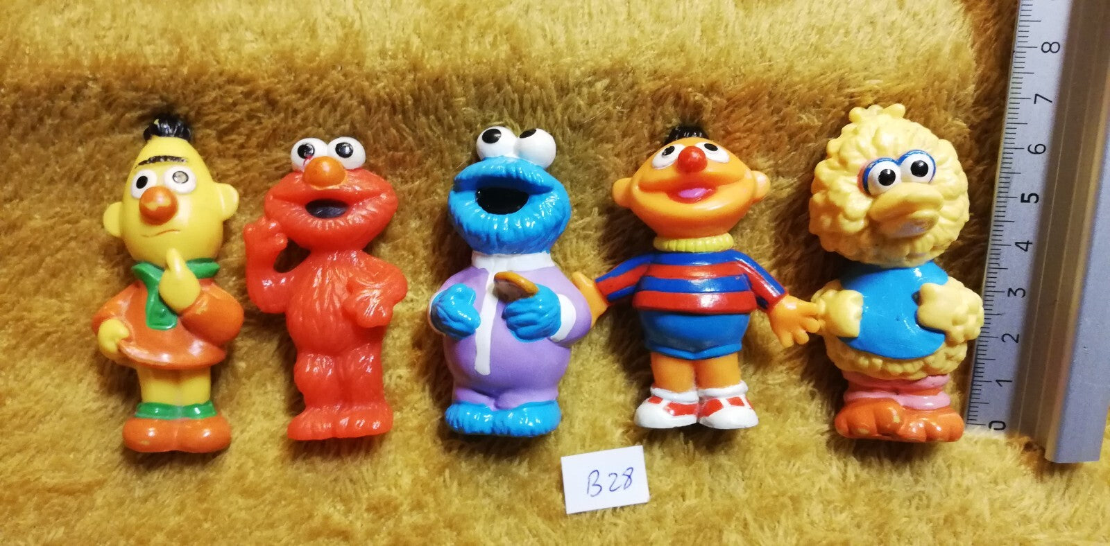 Lot B28 : 5 Figurines enfants RUE SESAME street - Henson JHP