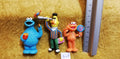 Lot B43 : 3 Figurines RUE SESAME street Touristes Henson