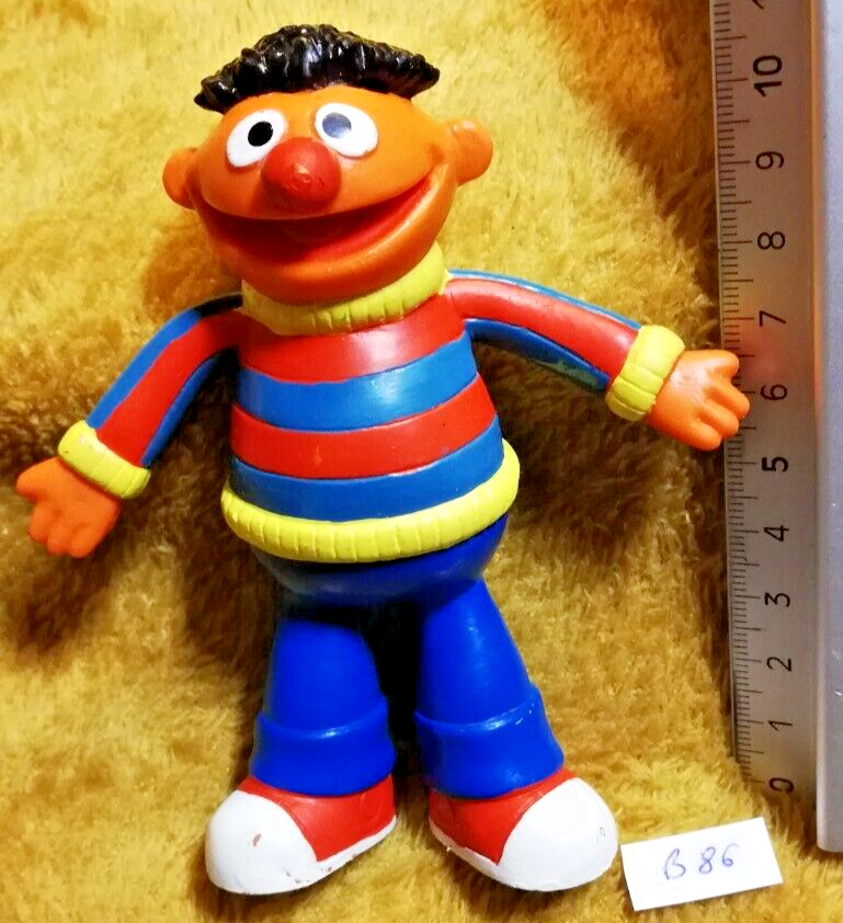 Figurine B86: Ernie SESAME STREET Henson Applause Flexible Bendable
