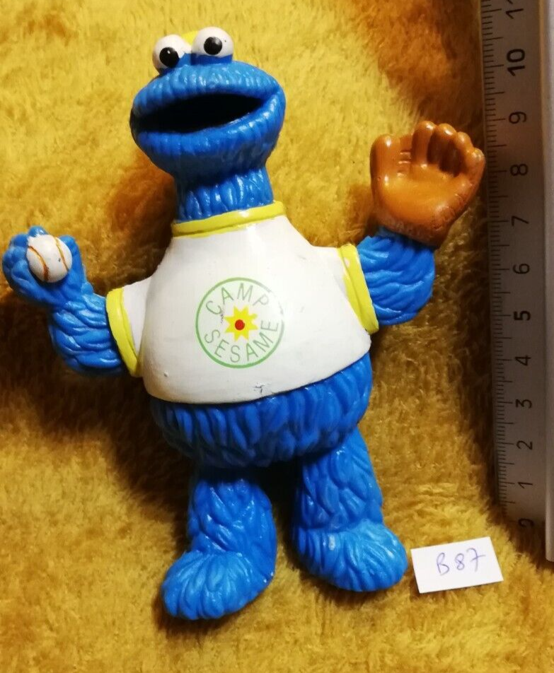 Figure B87: Cookie Monster SESAME STREET Henson Flexible Bendable Baseball
