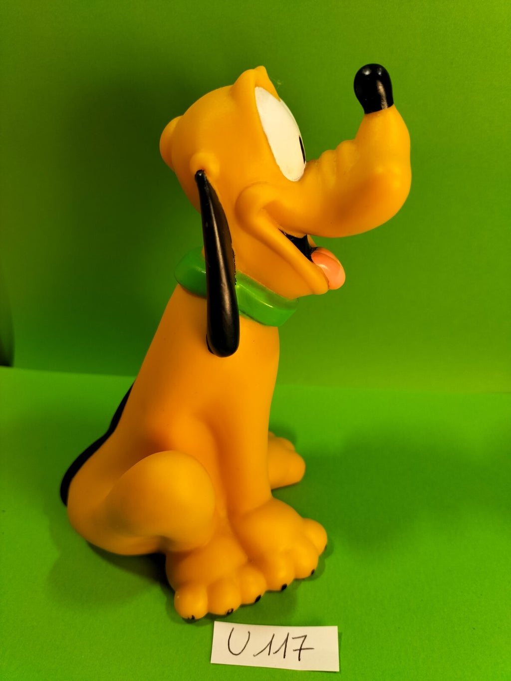 Figurine U117: Squeaky Pluto, Mickey Mouse's Dog, Disney, 14cm