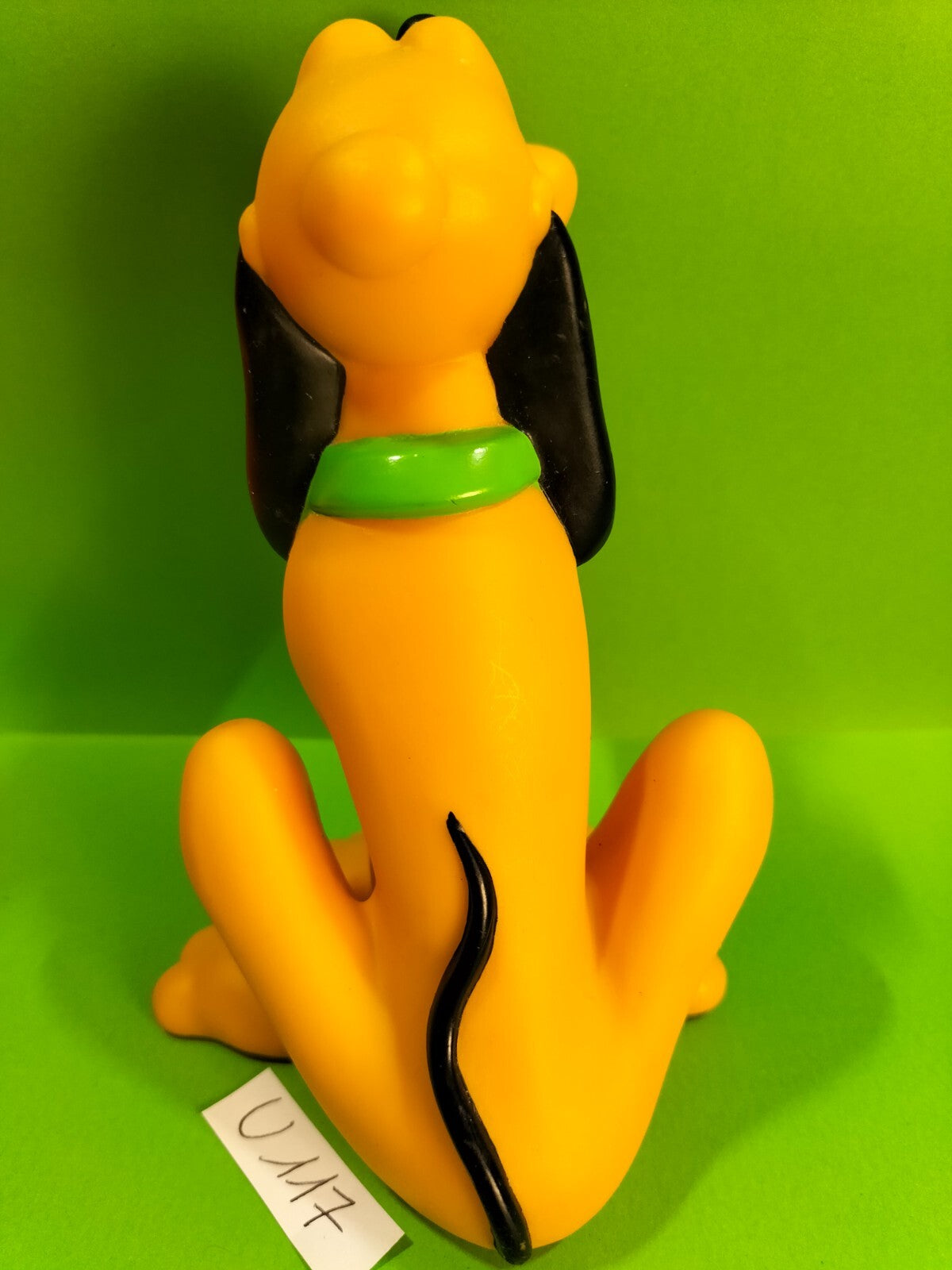 Figurine U117: Squeaky Pluto, Mickey Mouse's Dog, Disney, 14cm