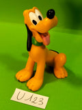 Figurine U123: Pluto Sitting - Mickey Mouse's Dog Disney 7cm