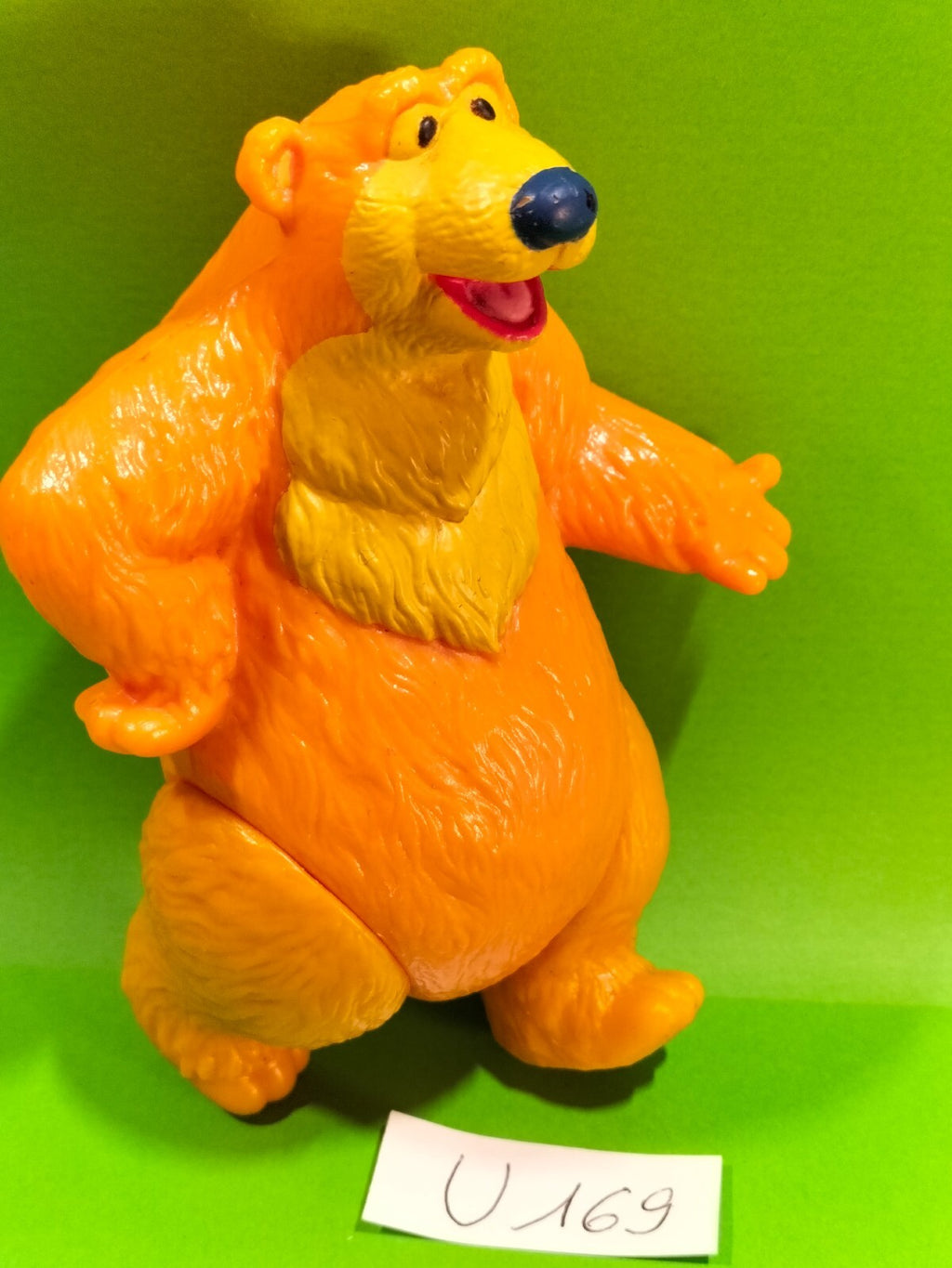 Figurine U169: Tiberius Henson Bear 11.50cm Bear in the big blue house 1999