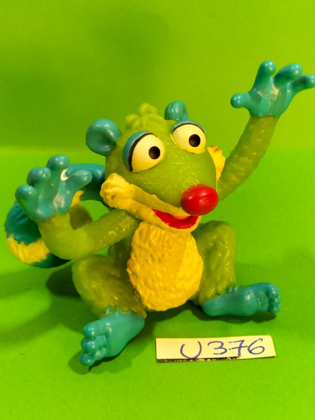 Figurine U376/U173: Lémurien Treelo Tibère Henson 6cm Bear in the big blue house