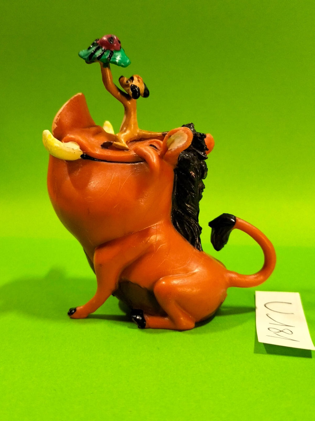 Figurine U181: Timon &amp; Pumbaa Lion King 7.5cm Disney Applause