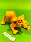 Figurine U183: Simba Lion King Disney 6cm McDonald's