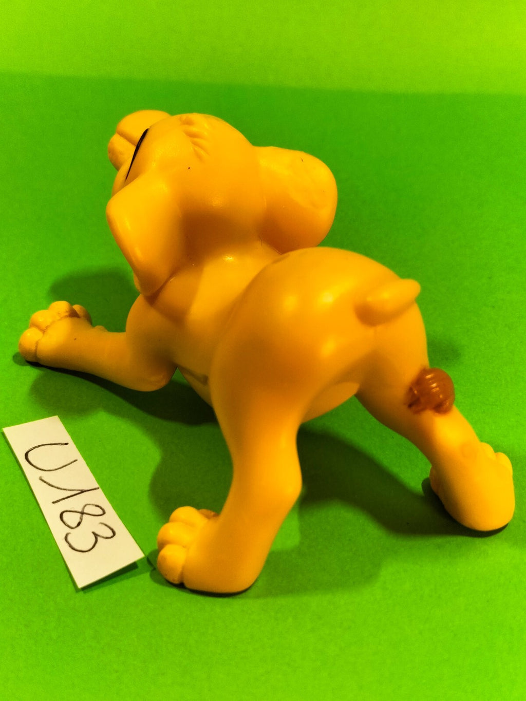 Figurine U183: Simba Lion King Disney 6cm McDonald's