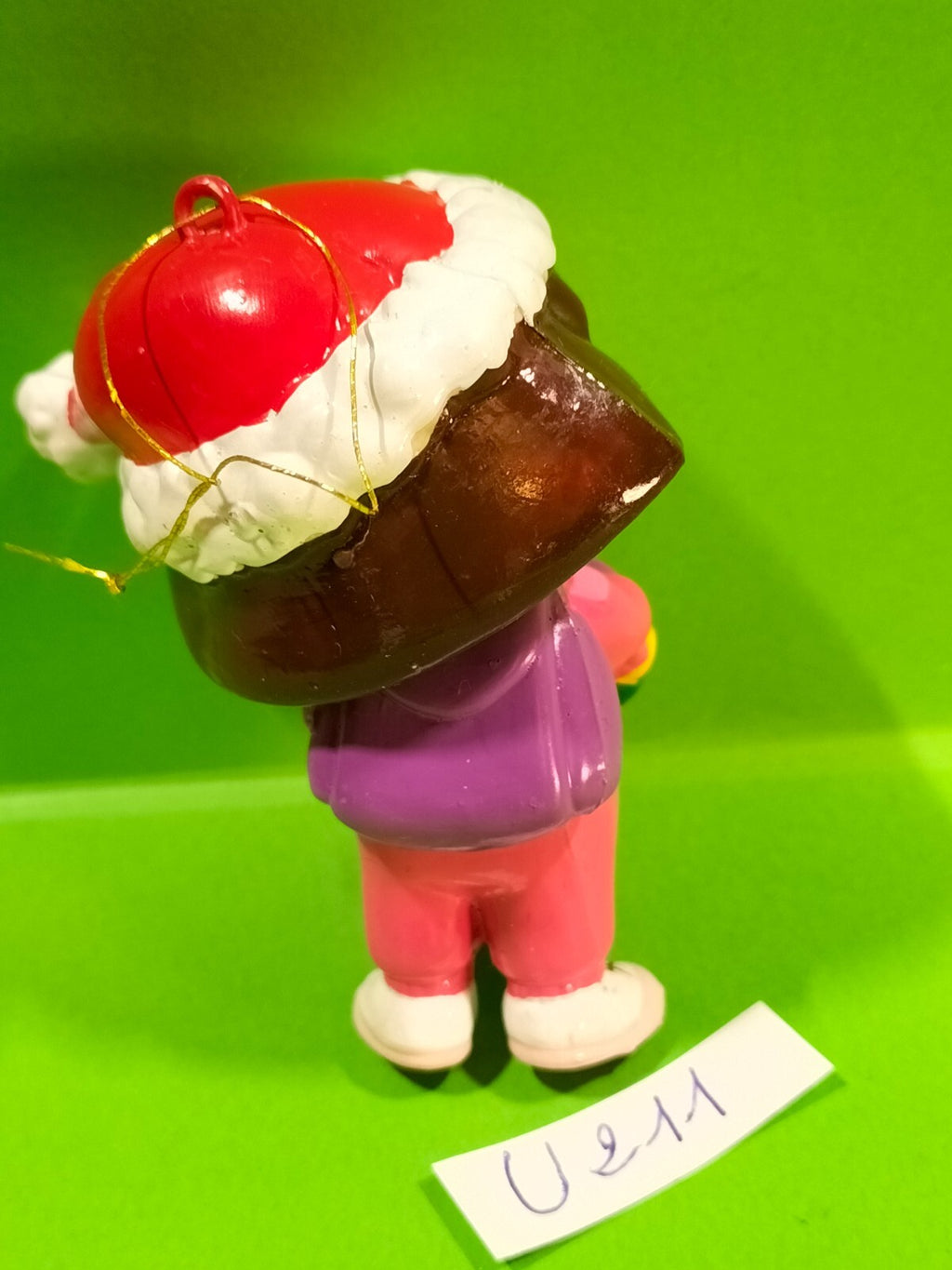 U211 Figurine: Dora the Explorer Christmas Decoration 8cm Viacom 2003