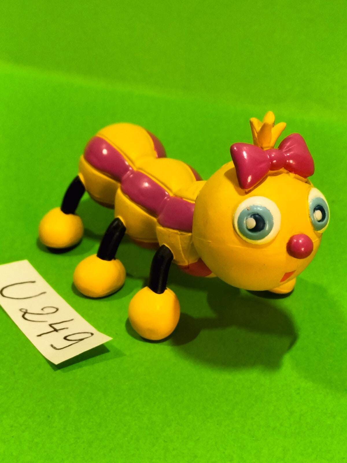 Figurine U249: Camille the Caterpillar 6cm The Funny Little Creatures Plastoy 2003