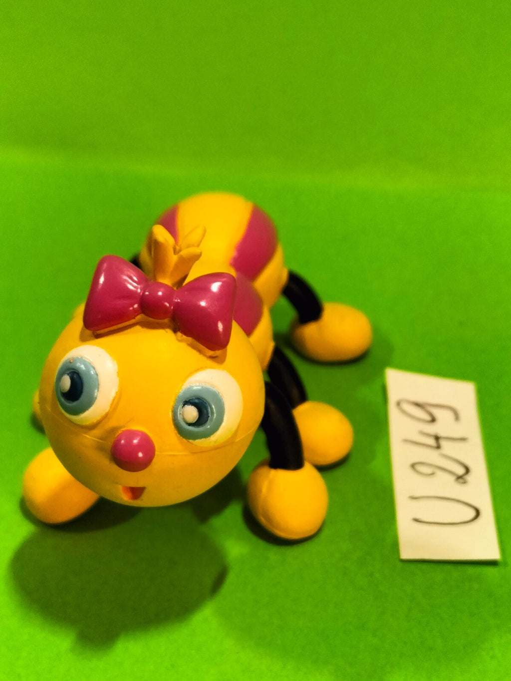 Figurine U249: Camille the Caterpillar 6cm The Funny Little Creatures Plastoy 2003