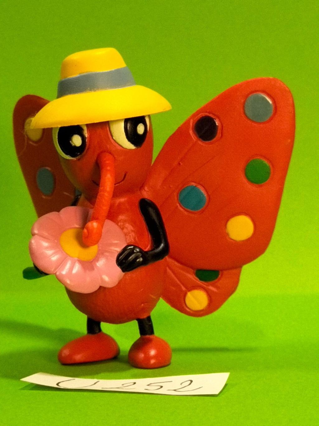 Figurine U252: Simeon the Butterfly 6cm Funny Little Creatures Plastoy 2003