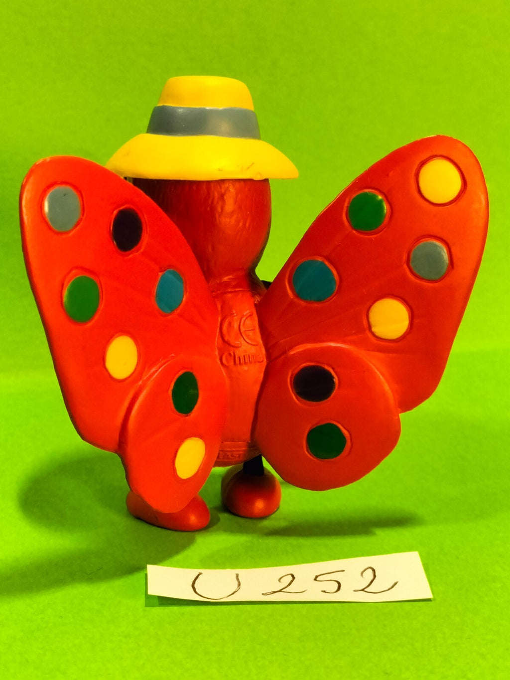 Figurine U252: Simeon the Butterfly 6cm Funny Little Creatures Plastoy 2003