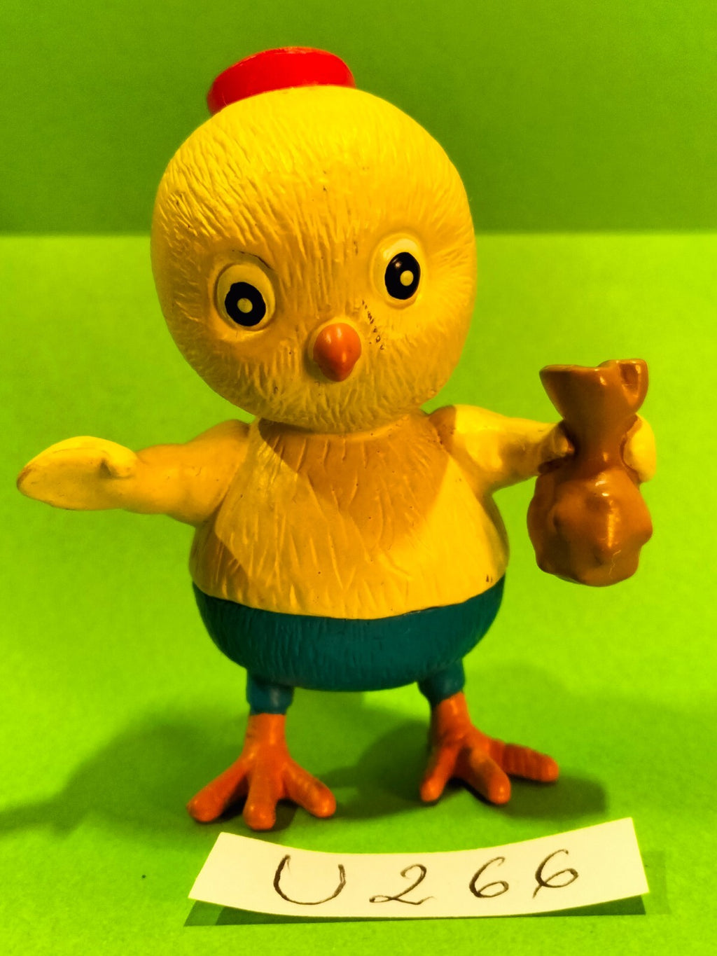 Figurine U266: Antonin the chick 6cm Funny Little Creatures Plastoy 2004