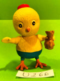 Figurine U266: Antonin the chick 6cm Funny Little Creatures Plastoy 2004