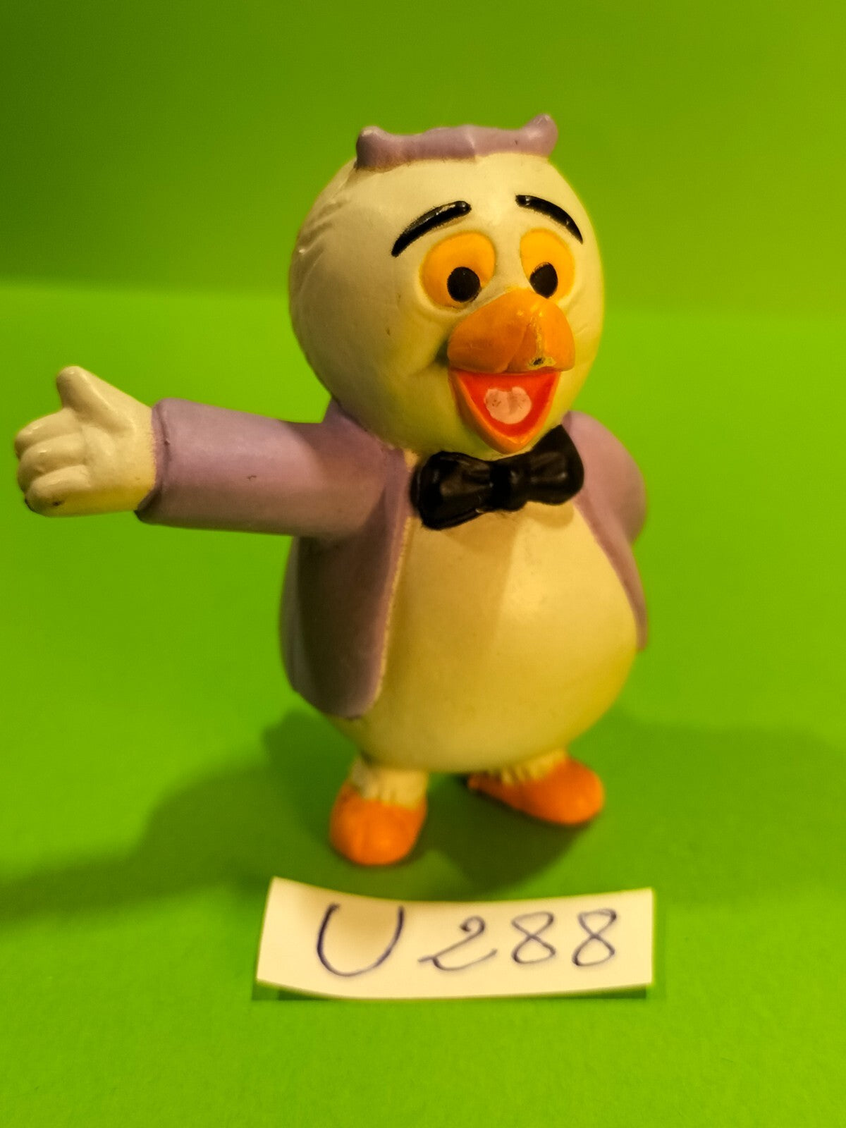 Figurine U288: Master Owl hoot Calimero 6cm - Pagot 1995