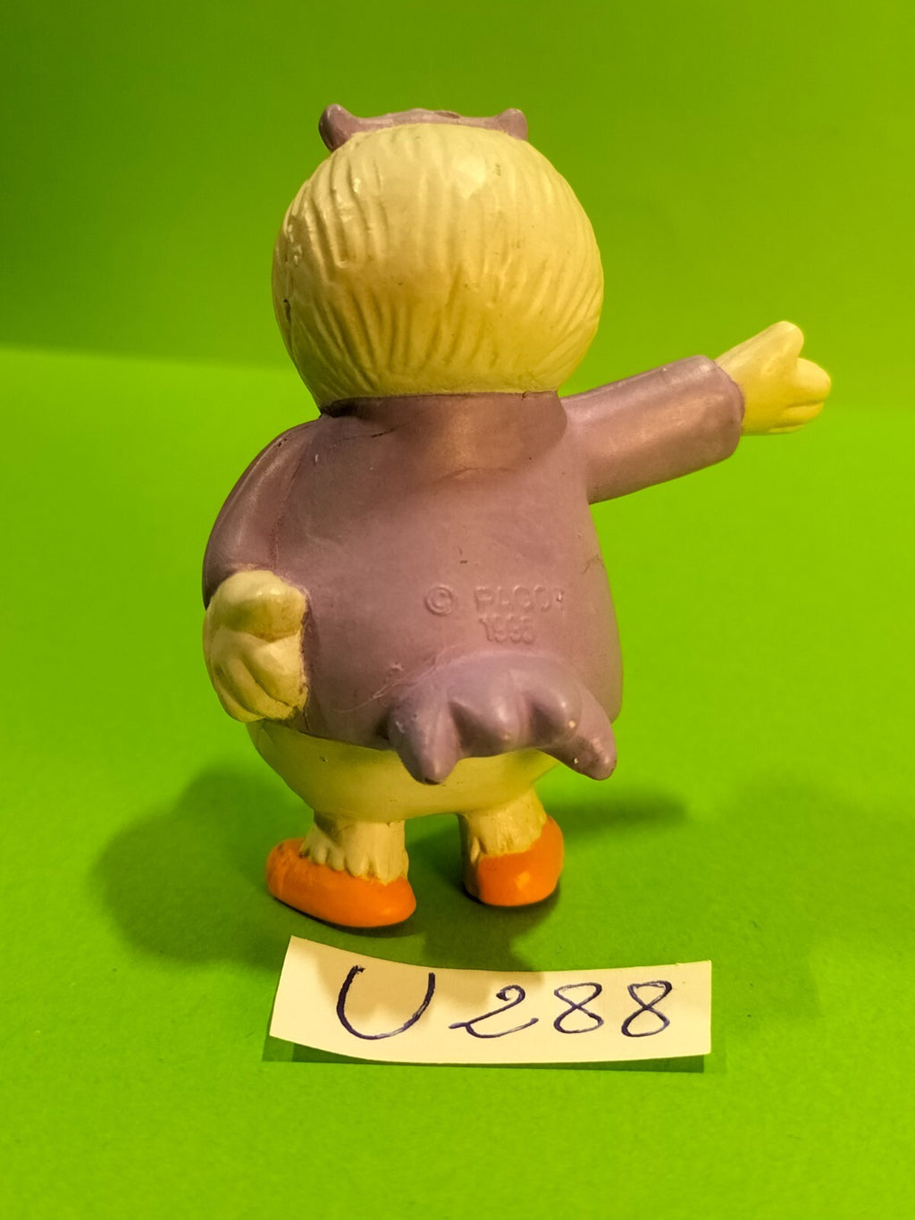 Figurine U288: Master Owl hoot Calimero 6cm - Pagot 1995