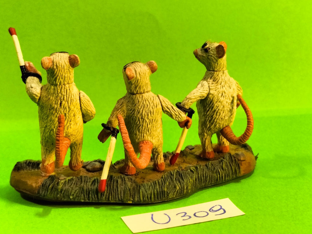 Figurine U309: 3 blind mice SHREK blind mice Dreamworks McFarlane 2001 rare