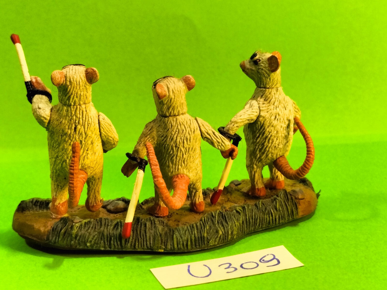 Figurine U309: 3 blind mice SHREK blind mice Dreamworks McFarlane 2001 rare