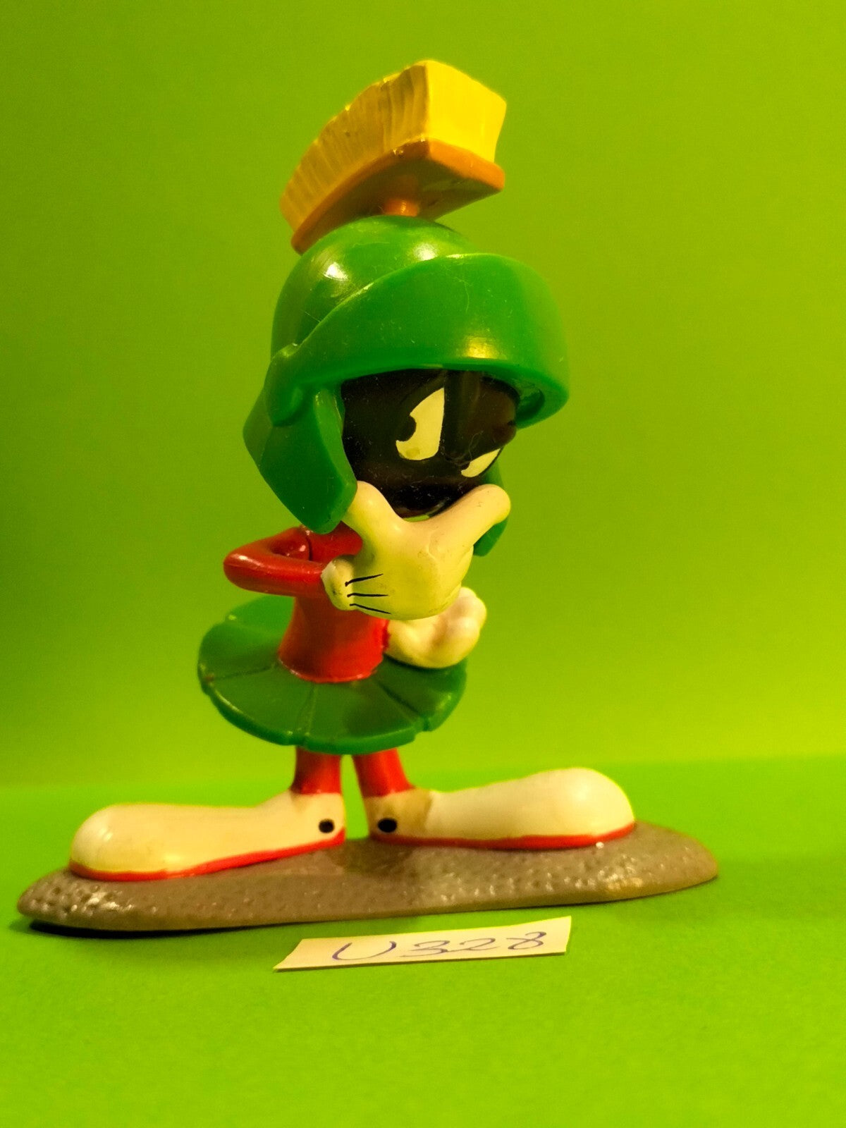 Figurine U328: Martian Marvin the martian 9cm Warner 1998 Looney tunes Applause