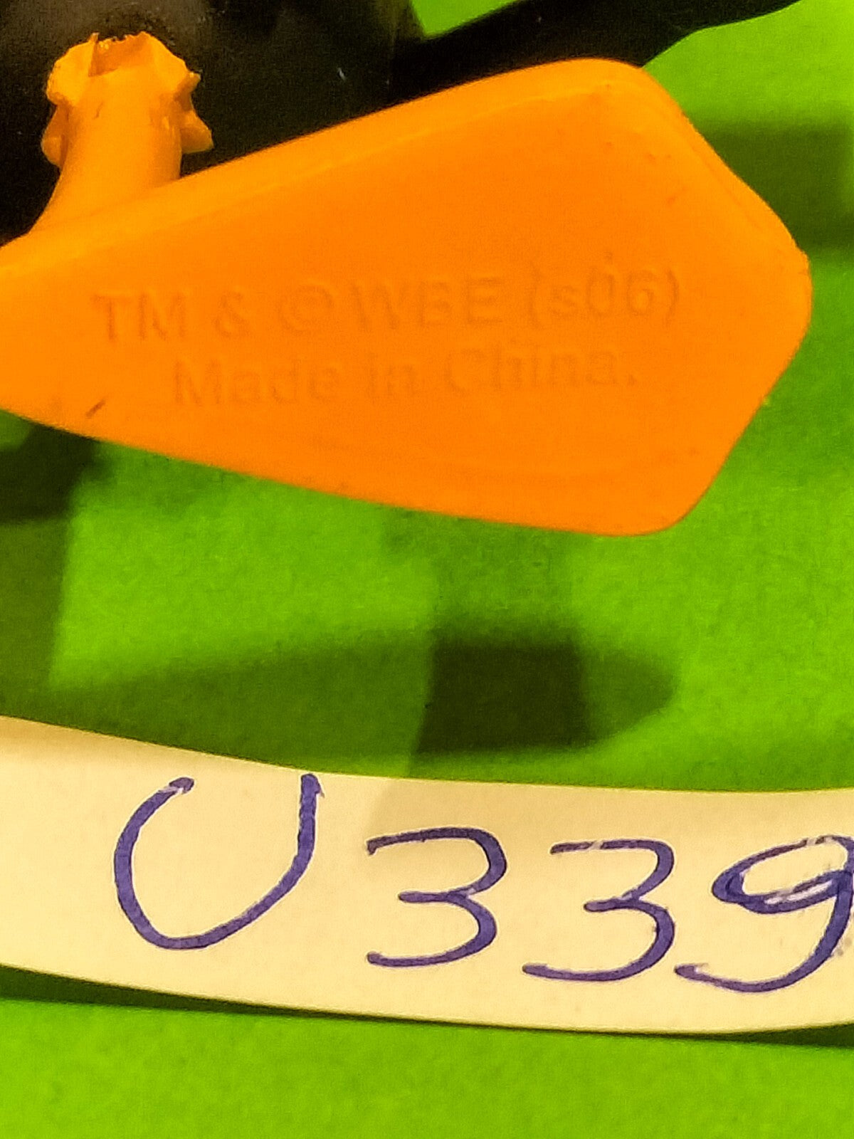 Figurine U339: Duck Daffy duck hunter/gun 7cm Warner Plastoy Looney tunes