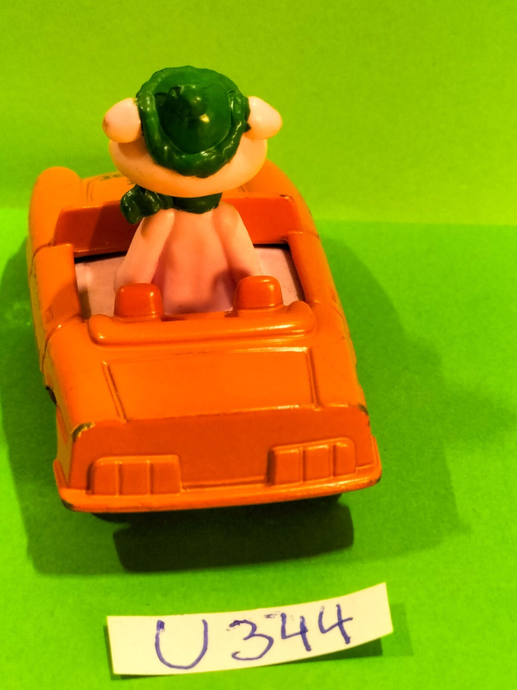 Figurine U344: Pink Panther in a car 9cm Pink Panther ESCI Italy 1984