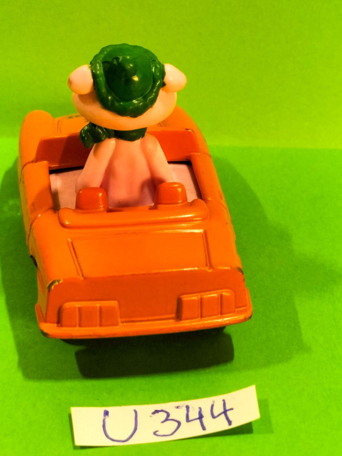 Figurine U344: Pink Panther in a car 9cm Pink Panther ESCI Italy 1984