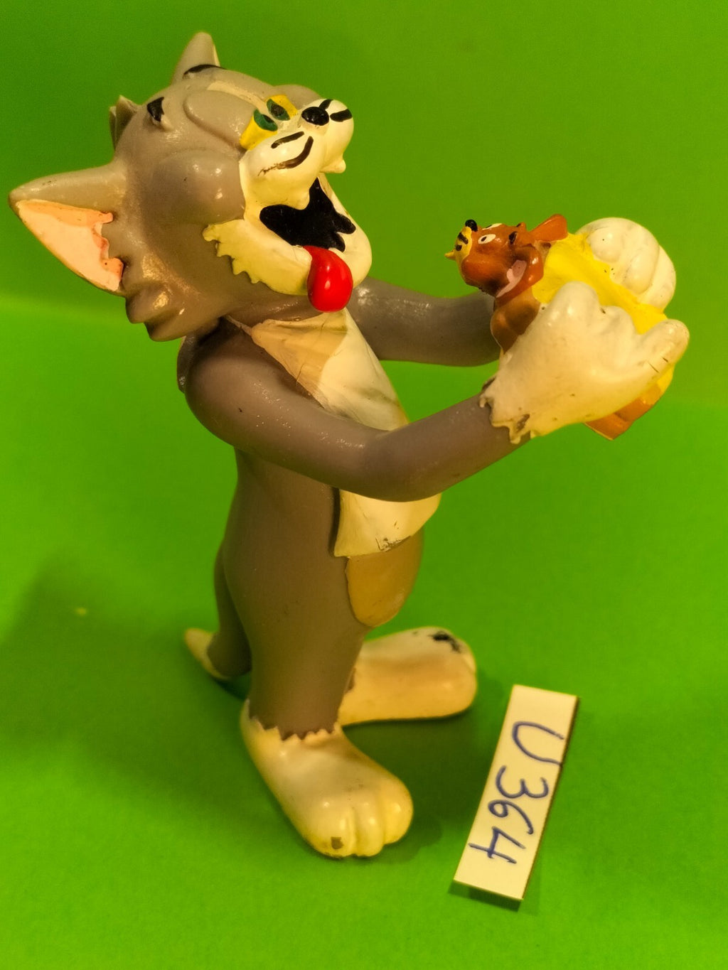 Figurine U364: Tom &amp; Jerry Sandwich 7cm Plastoy 1997 Turner Ent.