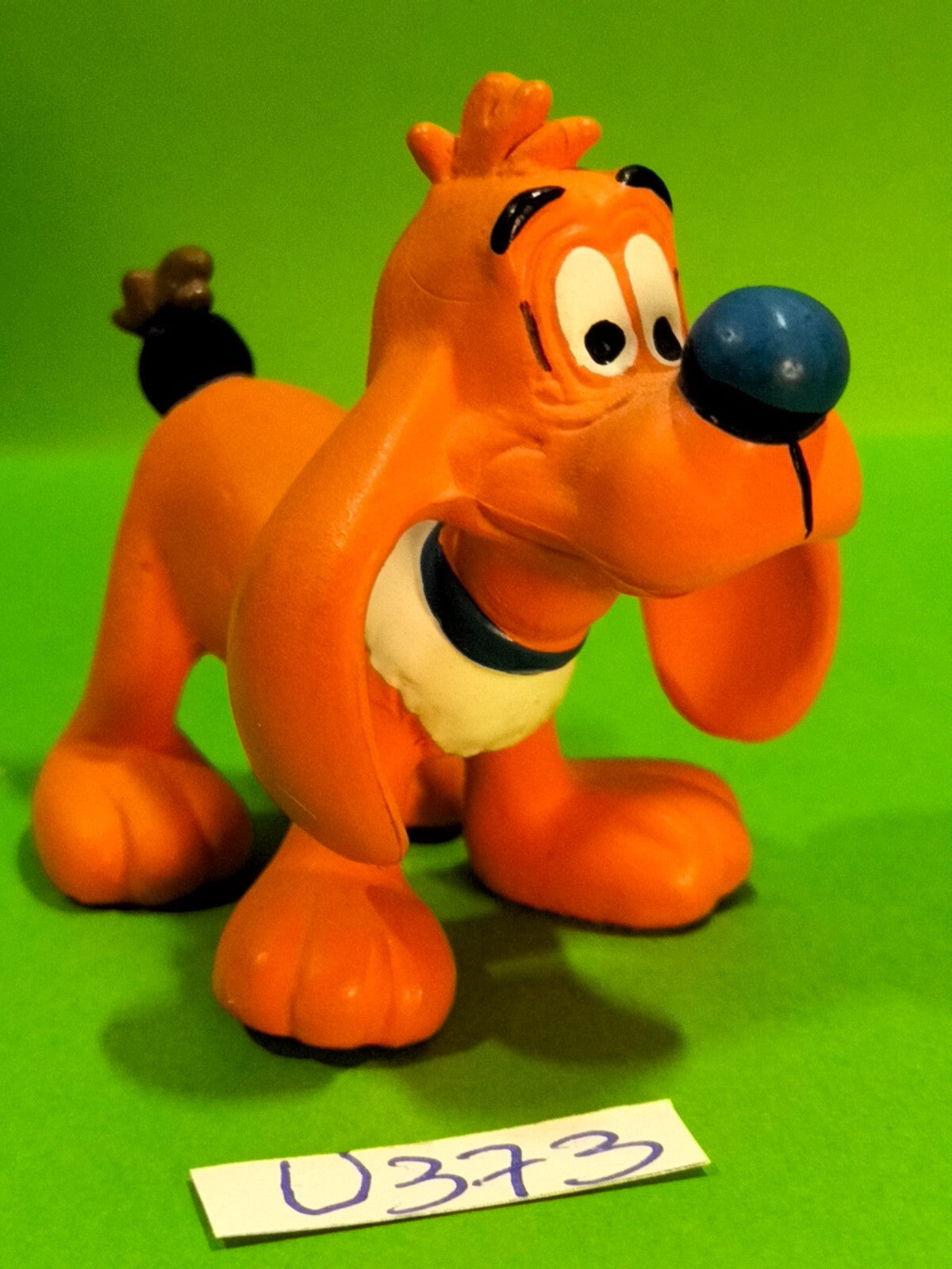 Figurine U373: Dog Bill (Boule &amp; Bill) 5x6cm Roba 1994 MD Toys