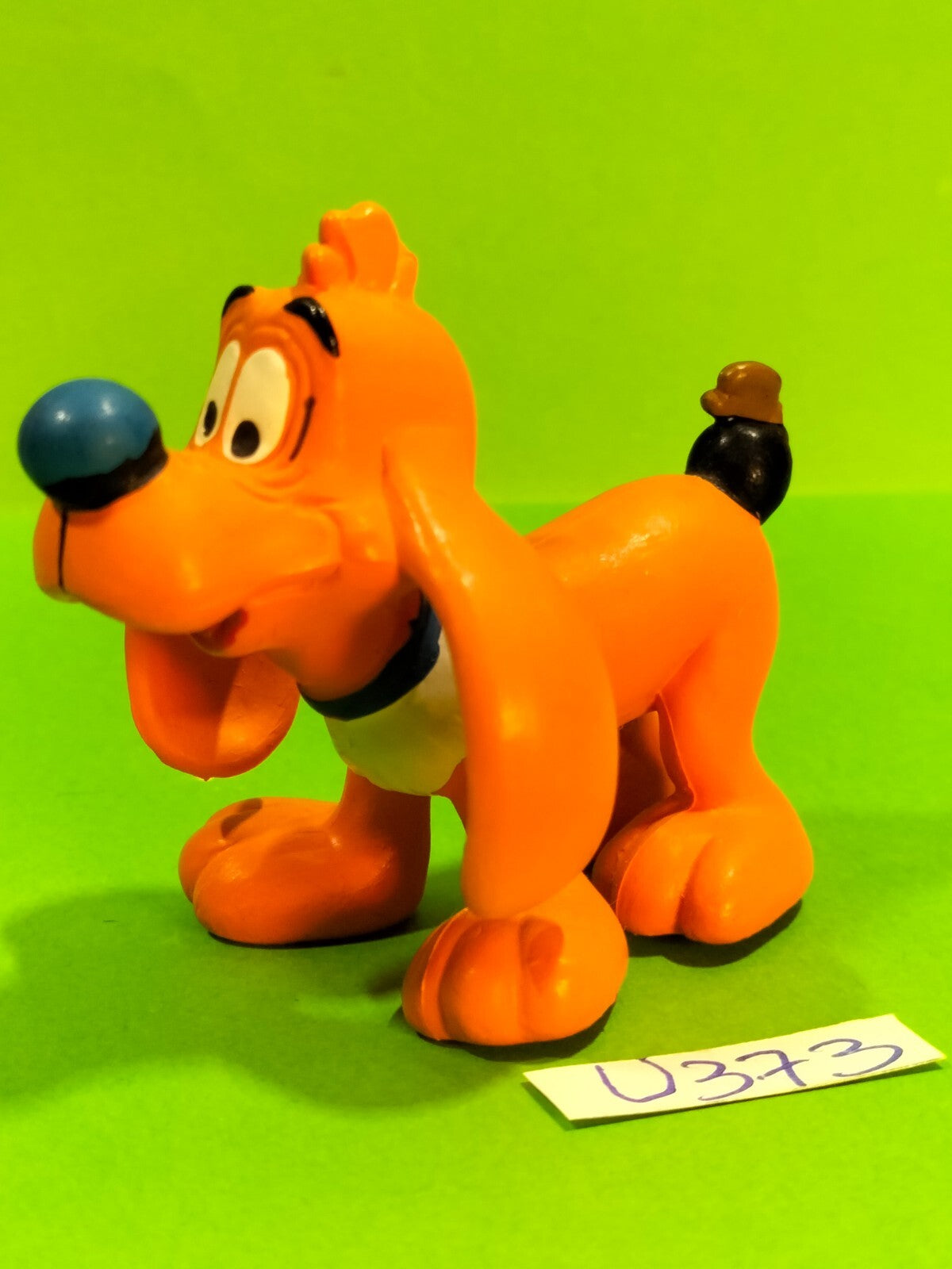 Figurine U373: Dog Bill (Boule &amp; Bill) 5x6cm Roba 1994 MD Toys