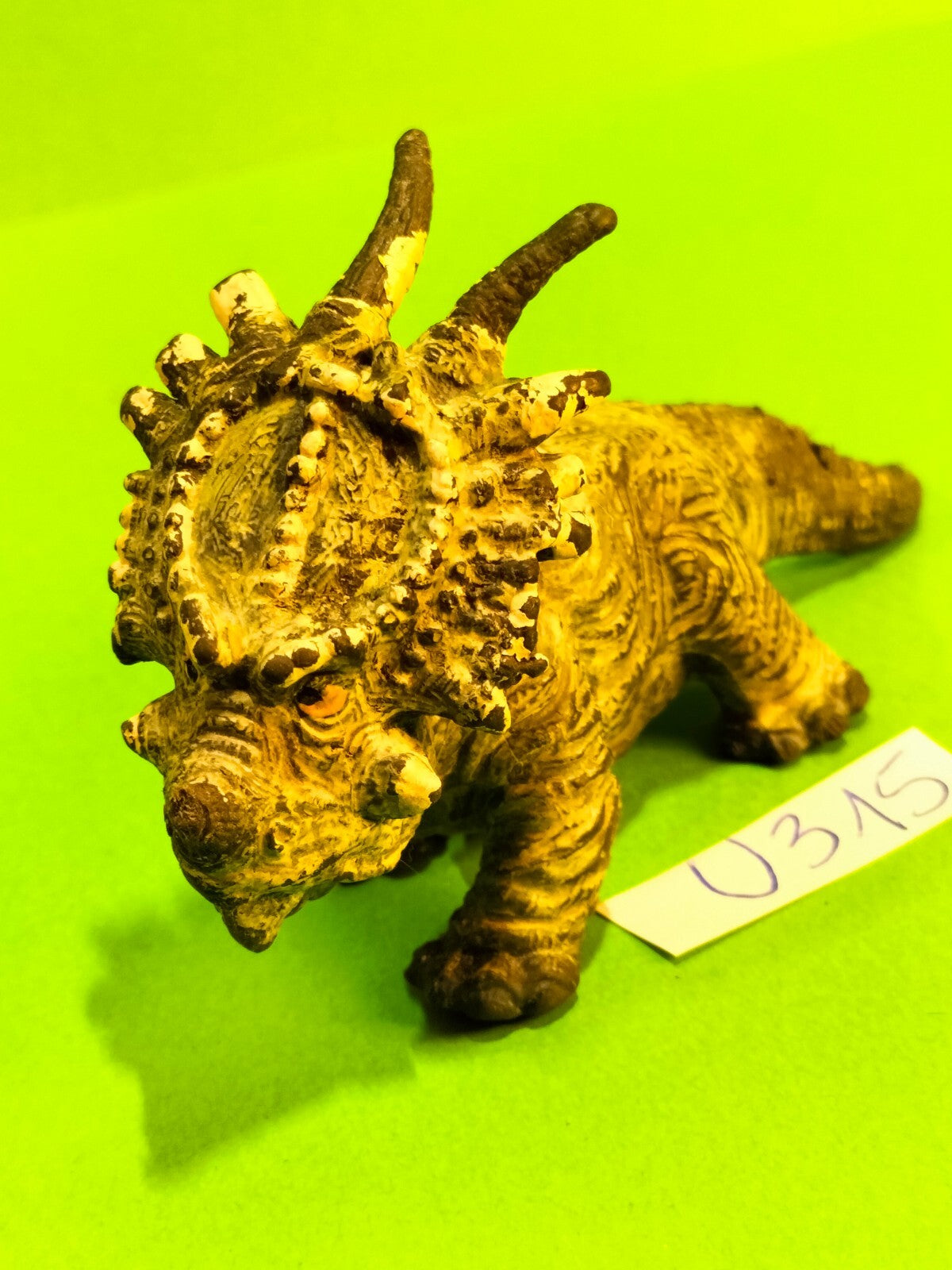 Figurine U315: Eema Styracosaurus DINOSAUR Disney Bullyland 9x5cm rare