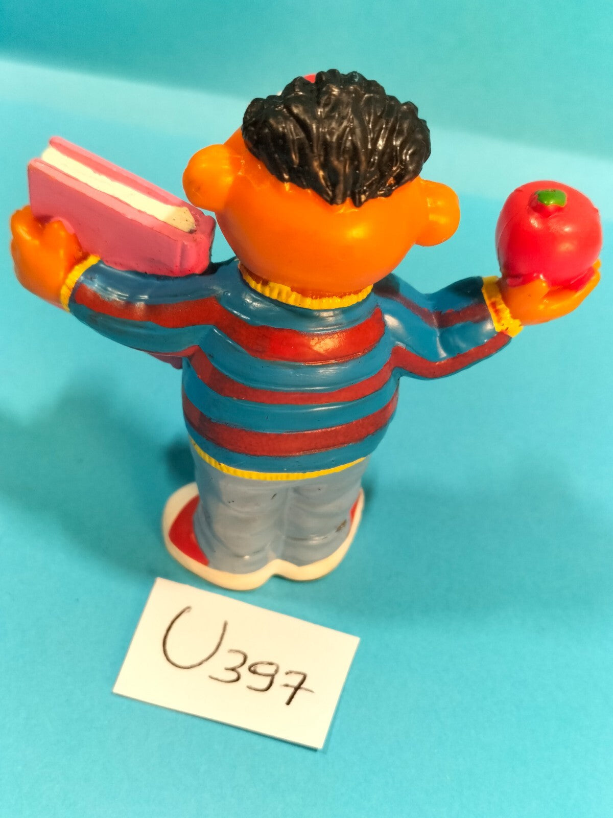 Sesame Street figurine U397: Ernie the schoolboy - JHP - Henson Applause 6cm